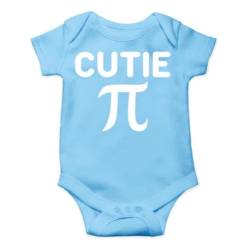 AW Fashions Cutie Pie Baby Bodysuit Cute Sweet Outfit Boys Girls Newborn Romper Infants Announcement