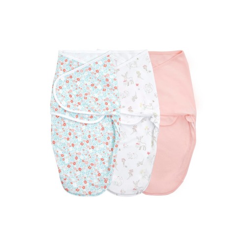 Aden & Anais Essentials Wrap Swaddle - Set of 3