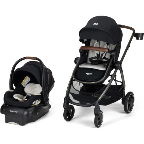 Maxi-COSI Zelia™² Luxe 5-in-1 Modular Travel System, Onyx Sand