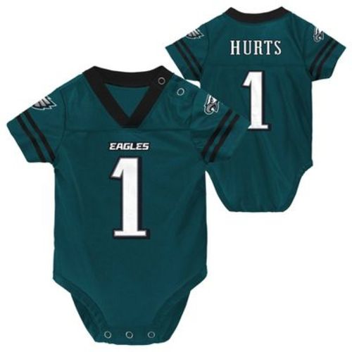 NFL Philadelphia Eagles Boys' Jalen Hurts Bodysuit Jersey - 0-3M