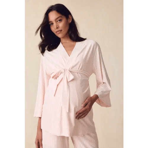 LAKE | Women | DreamModal® Pajamas | Fog Maternity Kimono Bundle
