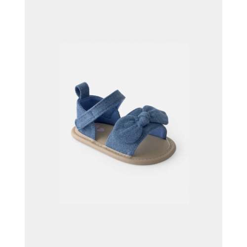 Baby Girl Bow Sandals - Blue - OshKosh B'gosh | Carter's