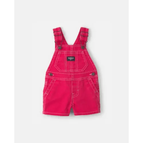 Baby Twill Shortall - Red - OshKosh B'gosh | Carter's