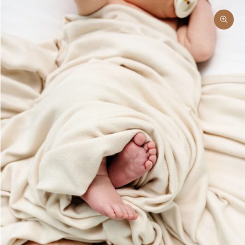 Ellis Ribbed Swaddle Blanket