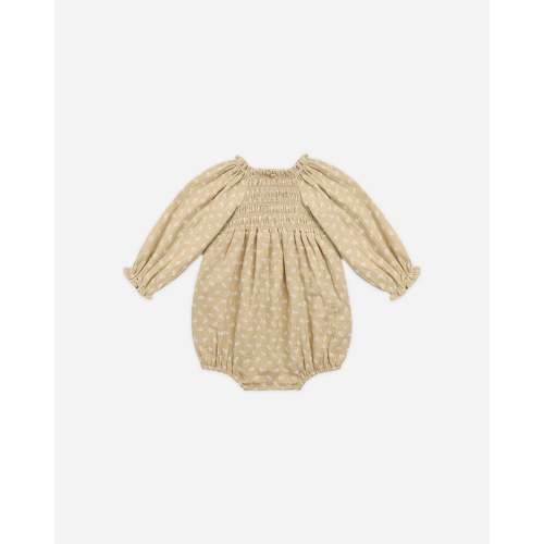 Eden Romper Butterscotch Floral – Quincy Mae