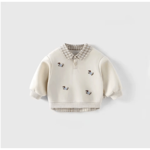 Children’s Dachshund Pullover Sweater – Fern & Fable