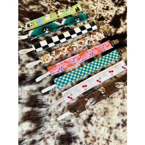 Baby Pacifier Holder - Baby Shower Gift - Handmade - Etsy