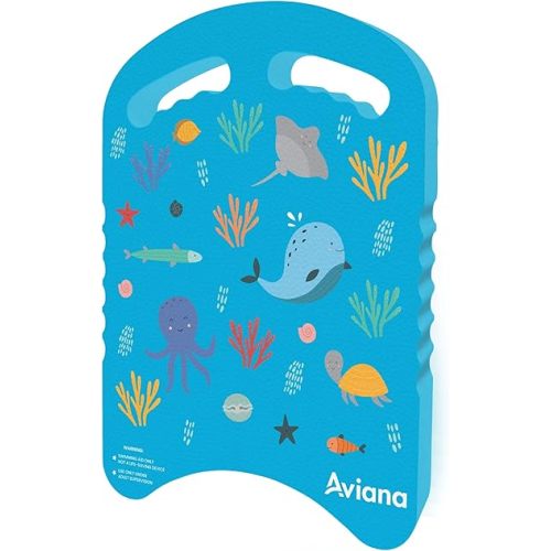 Junior Kickboard Buoy for Youth Children & Toddlers Swimming Aid & Exercise Training Board for Kids to Learn to Swim with Kick Boards in Pool BPA Free