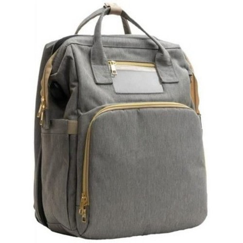 Diaper Backpack with Changing Station & USB Port – 4‑in‑1 Travel Baby Bag for Mom & Dad, Stroller Straps Included