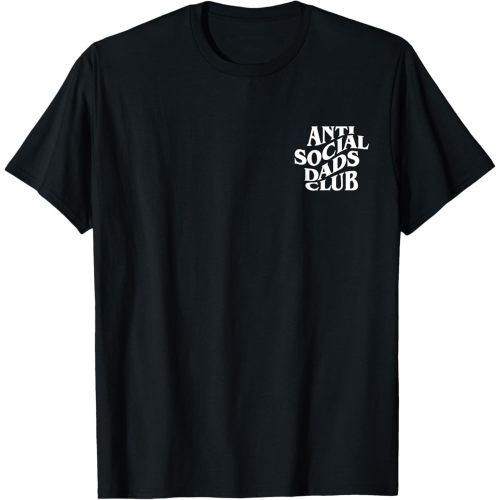 Mens Anti Social Dads Club T-Shirt