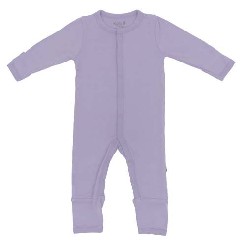 Snap Romper in Taro | Baby and Infant Sleeper | Kyte Baby