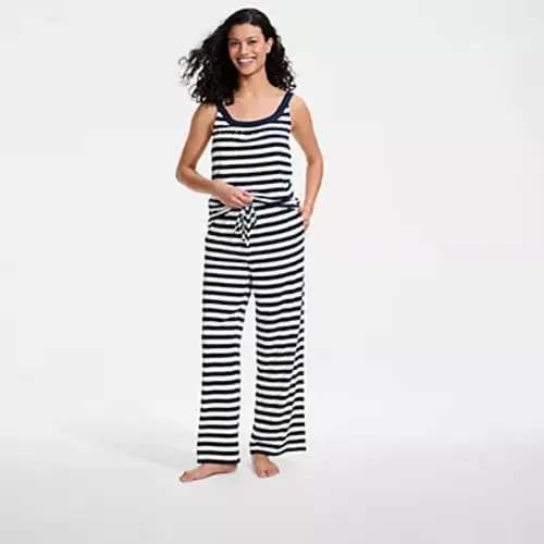 Women's Cooling 2 Piece Pajama Set - Flowy Tank and Pants | Lands' End