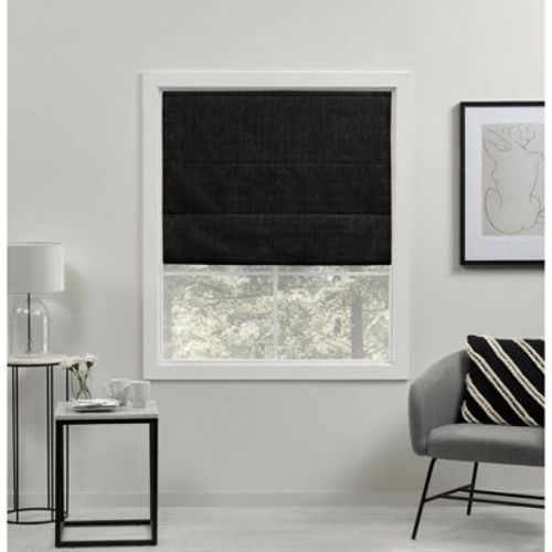 Acadia Total Blackout Roman Curtain Shades - Exclusive Home