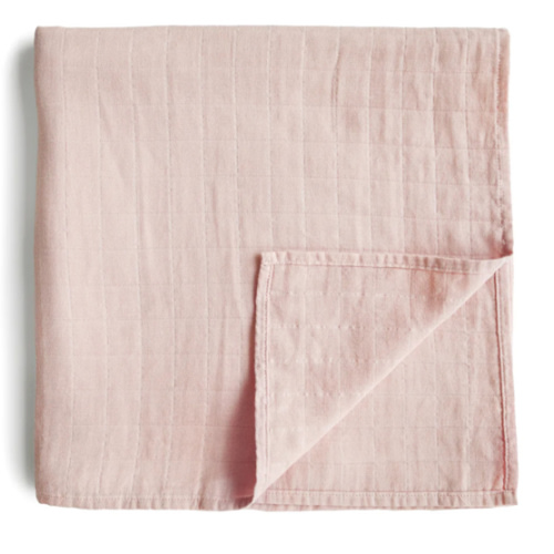 Organic Cotton Mushie Baby Muslin Swaddle Blanket