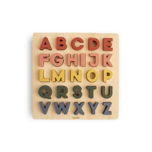 Wooden Alphabet Puzzle - Ages 3 years+