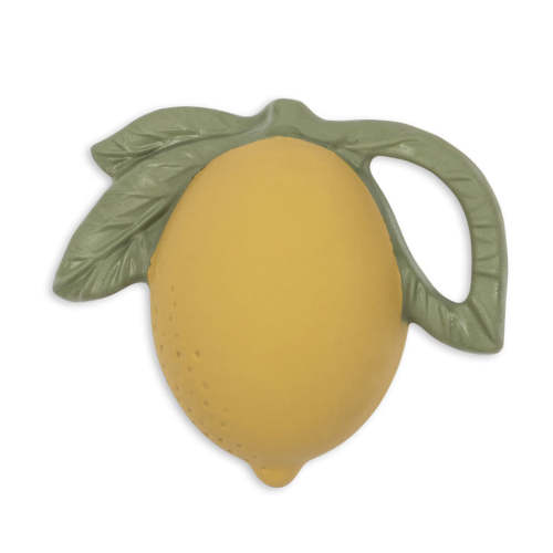 Natural Rubber Teether - Lemon
