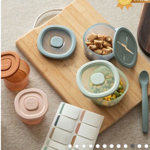 Baby Food Storage Container|Daycare & Travel | Moonkie