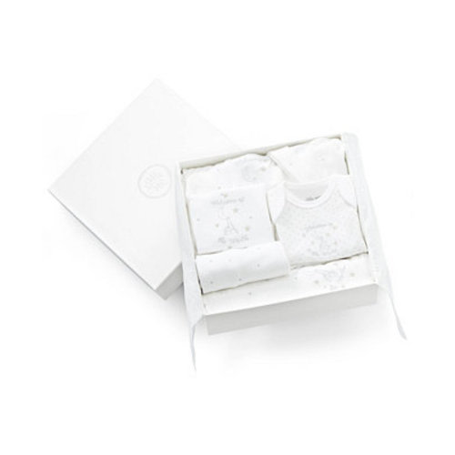Baby Boys or Baby Girls Welcome To The World Cotton Gift Set, 6 Piece Set