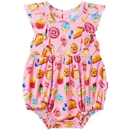 Bamboo Viscose Baby Romper Infant Girl Ruffle Sleeveless Newborn Baby Girl Bodysuit