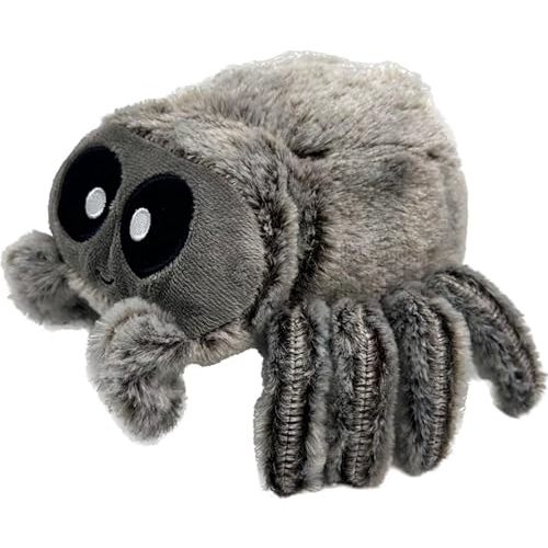 New Spider Plush Doll - Cute stuffed animal toy for Children, perfect as a for Halloween and Christmas, Brown