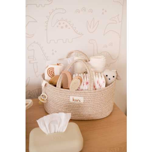 Cotton Rope Nappy Caddy Organiser – Kiin ®