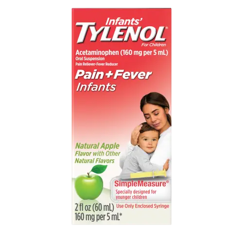 Infants' TYLENOL® Dye Free Oral Suspension Acetaminophen
