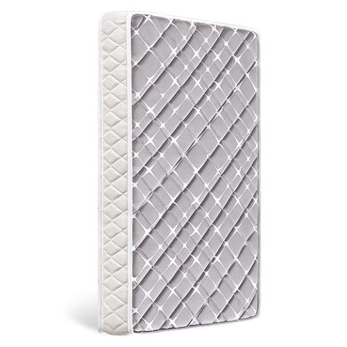 Premium Dual-Sided Baby Crib Mattress and Toddler Mattress - 52" x 27.6" x 5" - Breathable - Firm Soft - Fits Standard Cribs and Toddler Beds