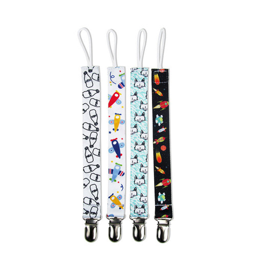 Clearance under $5-Shldybc Baby Days Savings! Pacifier Clips for Baby Boys and Girls, 4pcs Baby Pacifier Chain Clip Holder Nursing Teether Dummy Soother Nipple Strap