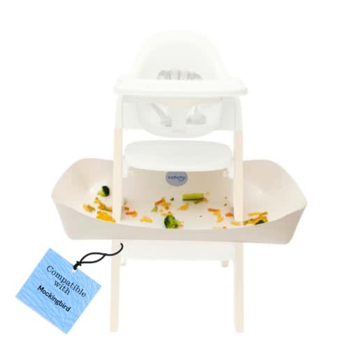 CATCHY - Food Catcher - Compatible with Mockingbird High Chair + 12 Other High Chairs - Highchair Sold Separately - Baby & Toddler Food & Mess Catcher - Under High Chair Accessory