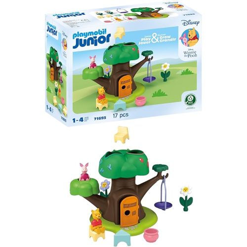Playmobil Junior & Disney: Winnie The Pooh's & Piglet's Tree House