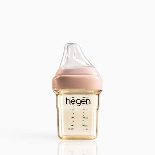 Hegen PPSU Anti-Colic Baby Bottle - 1 to 3 Months - 150ml/5oz - Pink