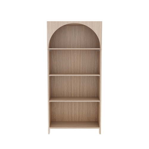 House of Happy Arched Bookshelf, Natural