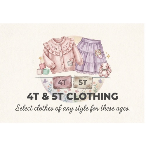 4T-5T Clothing