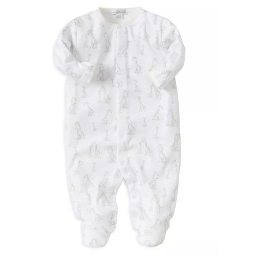 Unisex Giraffe Print Footie - Baby