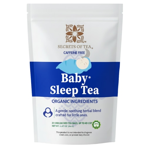 Baby Tea for Sleep – USDA Organic & Caffeine-Free – SecretsOfTea