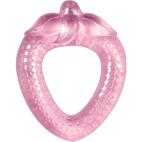 green sprouts Fruit Cooling Teether-Pink Strawberry