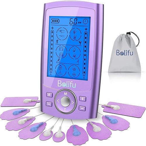Belfiu TENS & PMS Muscle Stimulator for Natural Birth Pain Relief