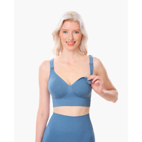 Momcozy CoolFit Nursing Sports Bra - Racerback