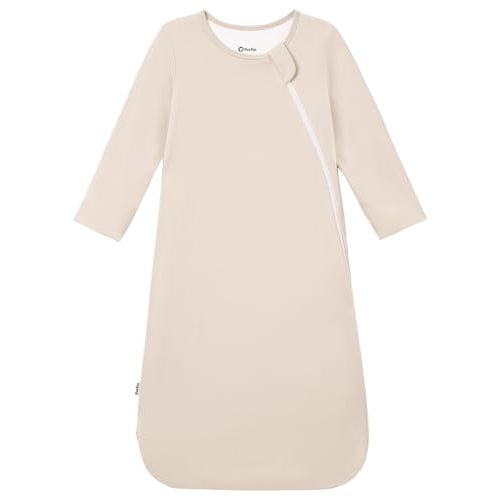 PATPAT Bamboo Viscose Baby Wearable Blanket (Sleep Sack), Long Sleeve, 0.5 TOG, Breathable & Soft, 2-Way Zipper, 0–24 Months