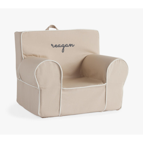 Anywhere Chair®, Oatmeal with White Piping