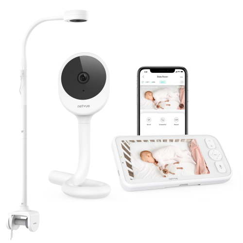 Baby Monitor with Camera and Audio, Netvue Peekababy 1080P HD 5" Video Monitors Security Cameras - Walmart.ca