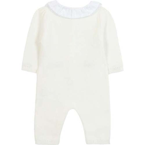 TARTINE ET CHOCOLAT Knit Floral Baby Jumpsuit - Tartine et Chocolat | Maisonette