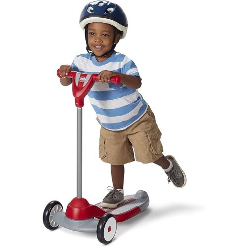 Radio Flyer, My First Scooter for ages 2-5, Toddler Scooters with three wheels and wide deck for stability (Amazon Exclusive)