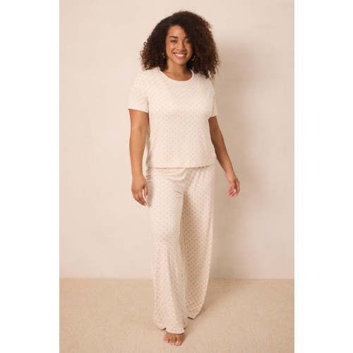 Blush Floret Short-Sleeve Women’s Sleep Set