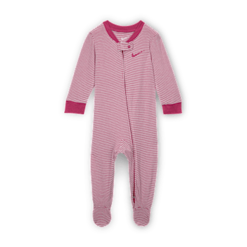 Nike Baby (0-9M) Striped Footed Coverall