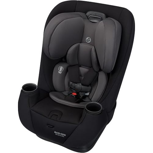 Maxi-COSI Pria All-in-One Convertible Car Seat, Infant to Toddler Car Seat, Easy-Install Harness, Machine-Washable Cover, 5-100 lbs, Sea Shadow