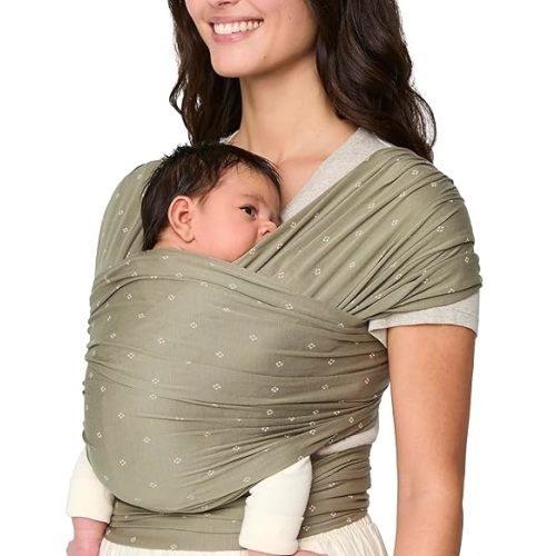 Ergobaby Aura Wrap Carrier - Olive Diamond