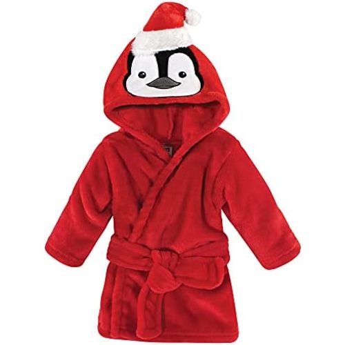 Hudson Baby Unisex Baby Plush Animal Face Bathrobe