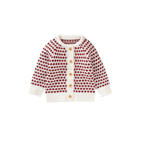 Wassery Infant Knitted Cardigan Sweater 0-3 Months