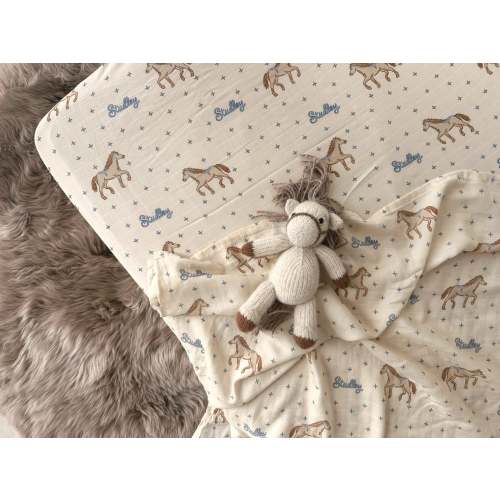 Rodeo Show // Fitted Cot Sheet